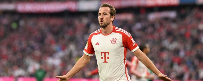 Kane scores again as Bayern beat Monchengladbach 3-1