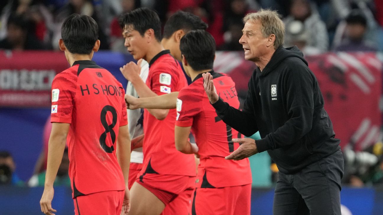 South Korea fired Klinsmann after the Asian Cup defeat