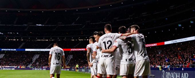Bilbao win at Atletico in Copa del Rey semifinal, first leg