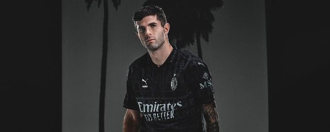 AC Milan look to Los Angeles as Pulisic stars in new kit launch