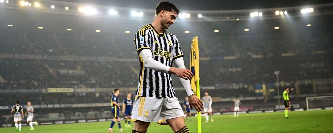 Juventus come from behind twice to rescue 2-2 draw at Verona
