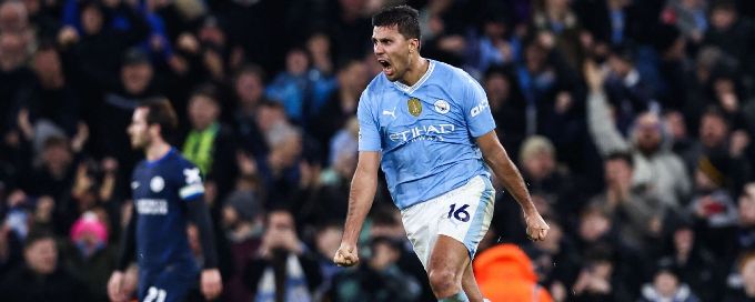 Rodri rescues draw but Chelsea frustrate Manchester City