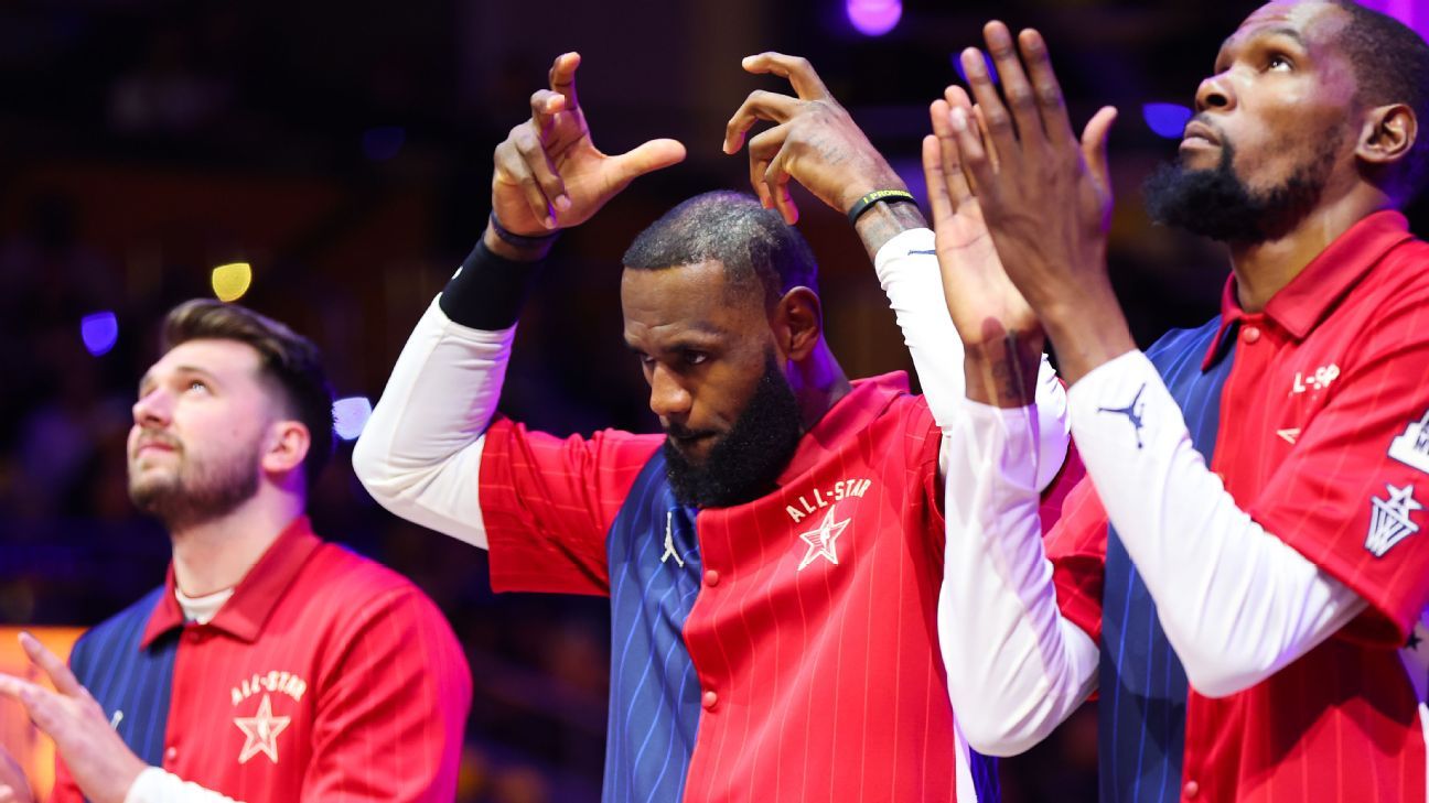 ‘Just let it happen organically’: LeBron’s advice to the next face of the NBA