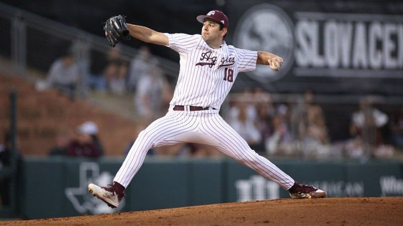 Prager deals as No. 4 Texas A&M roll past Wagner