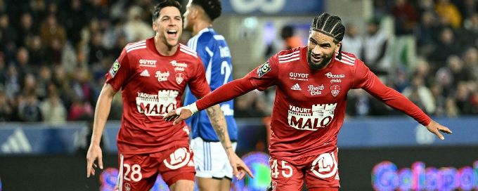 Camara nets hat-trick as Brest extend unbeaten run with 3-0 win at Strasbourg