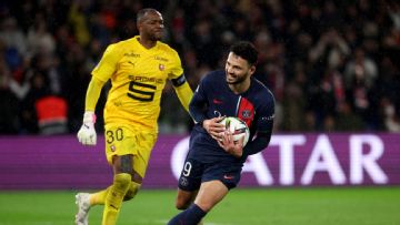 Gonçalo Ramos' 97th-minute penalty earns PSG draw with Rennes