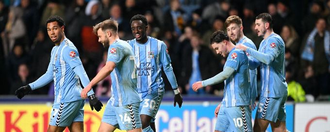 Coventry City end 6th-tier Maidstone United's FA Cup run