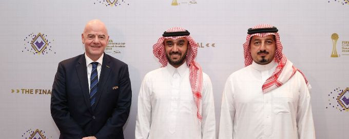 Saudi Arabia launches uncontested 2034 FIFA World Cup bid