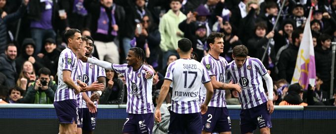 European hopefuls Nice suffer 2-1 defeat at Toulouse