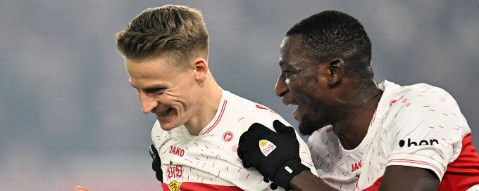 Stuttgart close in on second spot with 2-0 win over Union Berlin