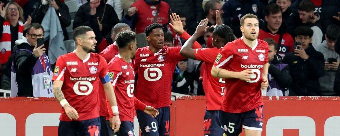 Late David double earns Lille 2-2 draw with Rennes