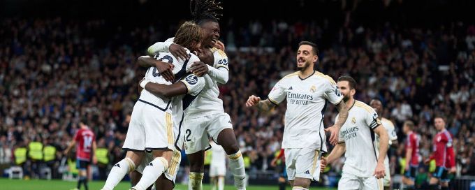 Dominant Real Madrid thrash Celta Vigo to cement top spot