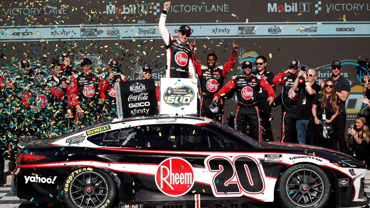Bell pulls out emotional win at Phoenix Raceway