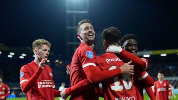 How PSV Eindhoven returned to the top of the Eredivisie