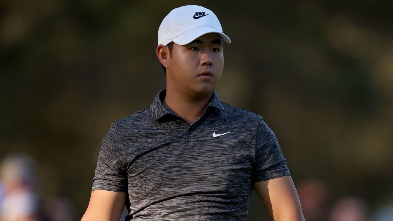 18th-ranked player in the world, Tom Kim, pulls out of Players tournament because of sickness