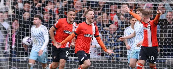 Late Berry strike secures 1-1 draw for Luton against Forest