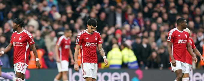 Nottingham Forest deducted four points for financial rules breach