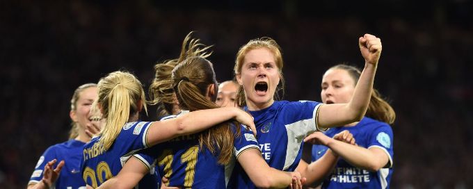 Chelsea thrash Ajax in 1st leg to close in on UWCL semifinal