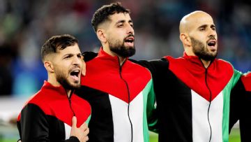 Palestinian men's soccer team unites amid Israel-Hamas war