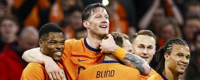 Netherlands rout Scotland 4-0 in Amsterdam friendly
