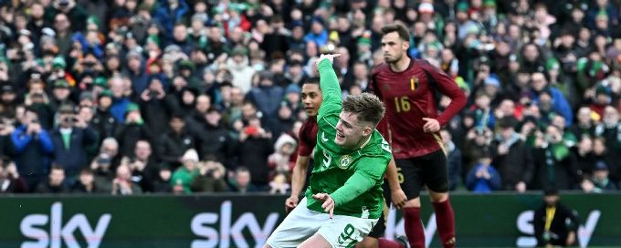 Ferguson fluffs penalty as Belgium draw with Ireland
