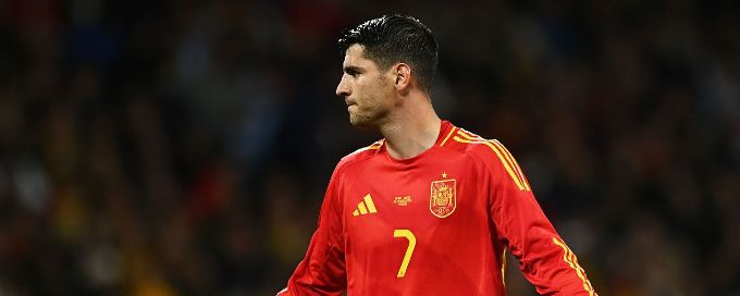 Spain coach dismayed as Alvaro Morata hears whistles at home