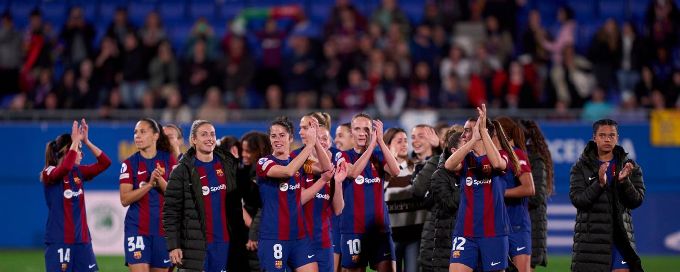 Barcelona win to set up UWCL semifinal with Chelsea