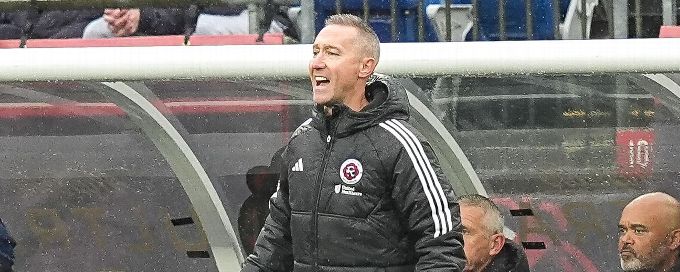 New England Revolution fire manager Caleb Porter