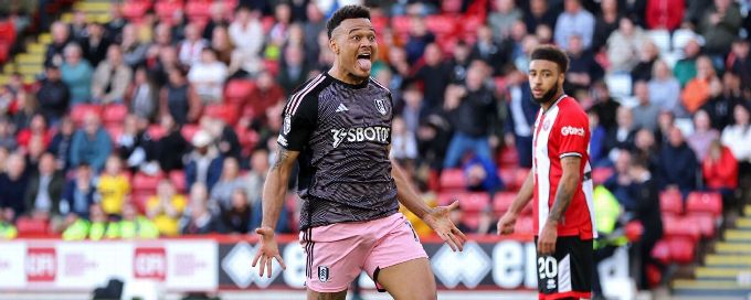 Fulham late show earns 3-3 draw at Sheffield United