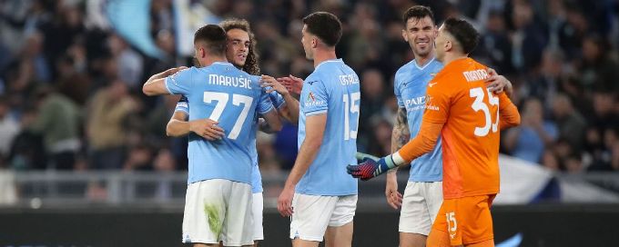 Last-gasp Marusic goal fires Lazio to home win over Juventus