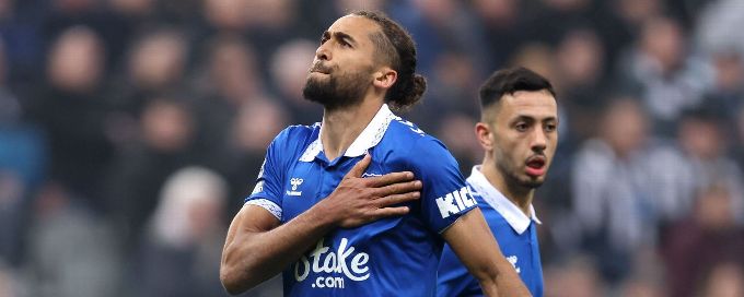 Calvert-Lewin ends drought to earn point for Everton at Newcastle