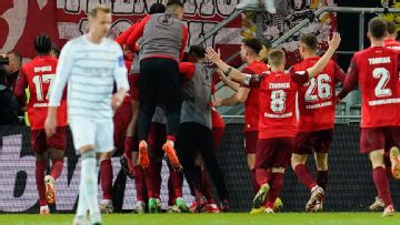 Kaiserslautern beat Saarbrücken to reach first German Cup final in 20 years