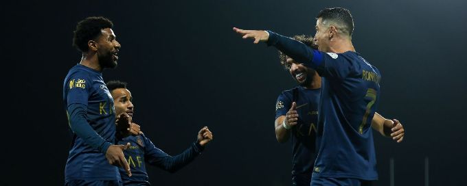 Al Nassr thrash Abha as Cristiano Ronaldo nets hat trick