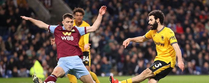 Burnley lose ground in relegation fight after draw with Wolves