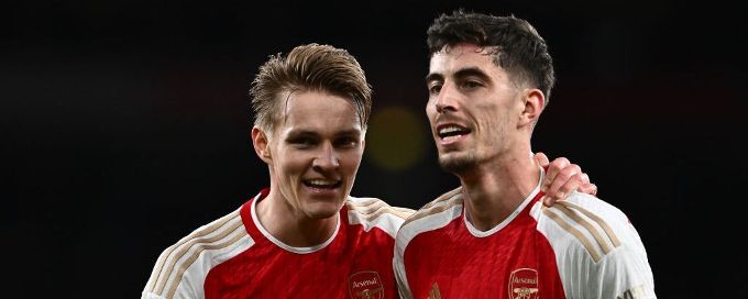 Arsenal reclaim top spot with comfortable win over Luton Town