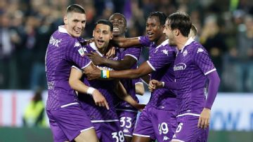Fiorentina edge Atalanta in 1st leg of Coppa Italia semifinal
