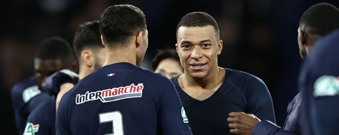 Mbappe sends PSG into French Cup final against Lyon
