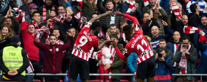 Athletic Club's Williams brothers hoping to make Copa del Rey history