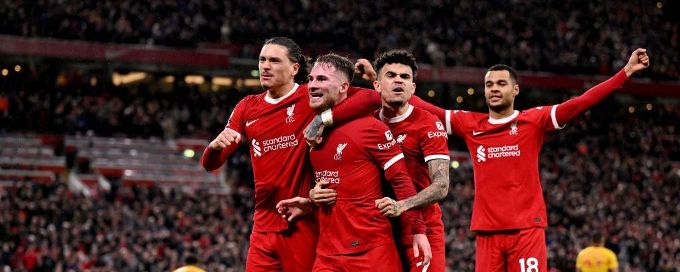 Liverpool back on top as late goals seal win over Sheffield United