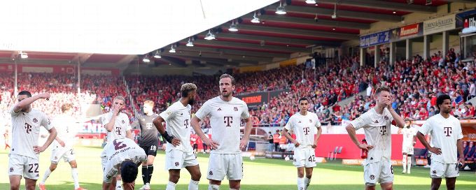Bayern let two-goal lead slip as they lose 3-2 to Heidenheim