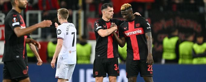 Bayer Leverkusen stay unbeaten with UEL first-leg win over West Ham