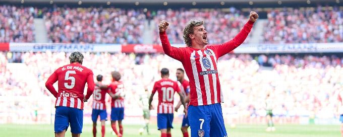 Griezmann at the double as Atlético recover to outclass Girona