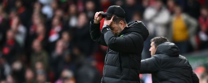 Liverpool's Klopp at loss for words after Palace defeat
