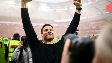 Leverkusen's Alonso hails 'extraordinary' Bundesliga triumph