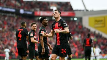 European soccer news: Why Xhaka was key to Leverkusen's title