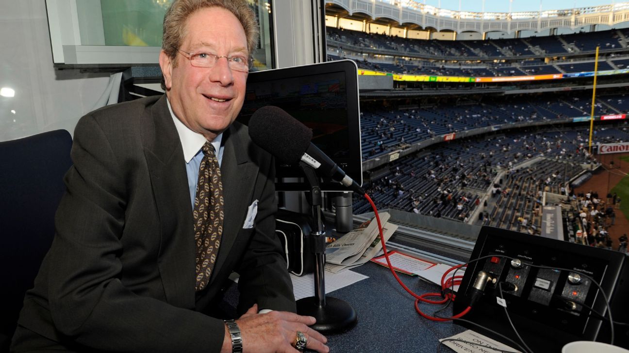 Yanks honor Sterling for 36 years as radio voice