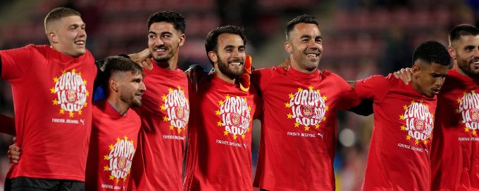 Girona secure maiden European berth with 4-1 win over Cadiz