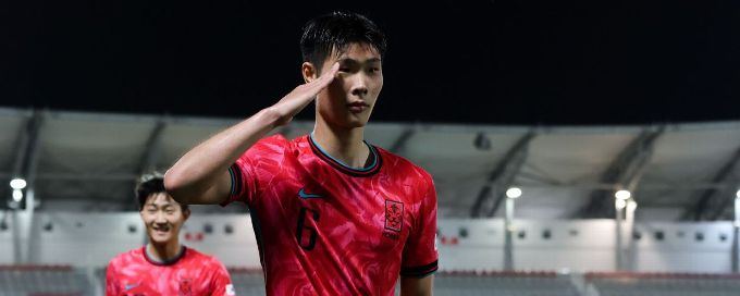 The unconventional striker emerging as a key figure to South Korea's AFC U-23 Asian Cup charge
