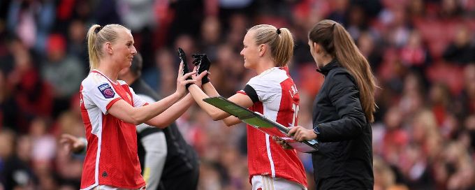 Frida Maanum makes Arsenal return after on-field collapse