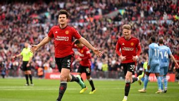 Man Utd's Maguire faces race to be fit for FA Cup final